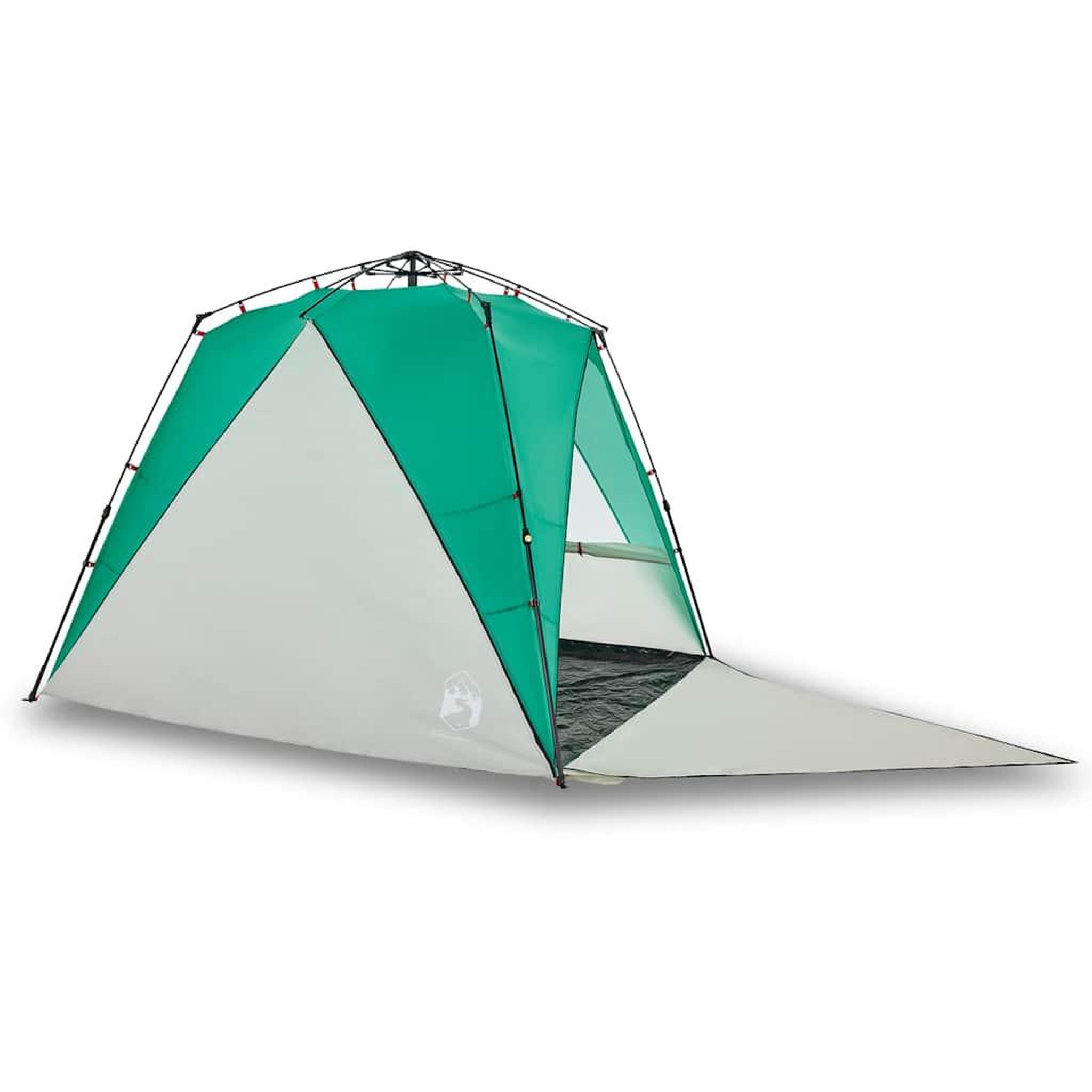 Voir la diapositive 2 : VIDAXL Tente de plage 4 personnes liberation rapide impermeable