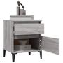 Voir la diapositive 4 : VIDAXL Tables de chevet 2 pcs Sonoma gris 40x35x50 cm
