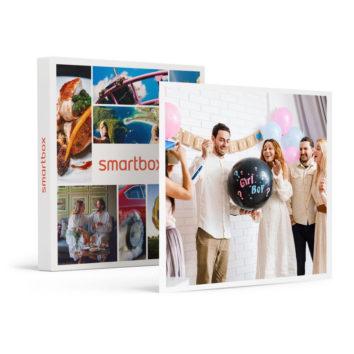 Smartbox Carte cadeau Gender Reveal - 50 € - Coffret Cadeau Multi-thèmes