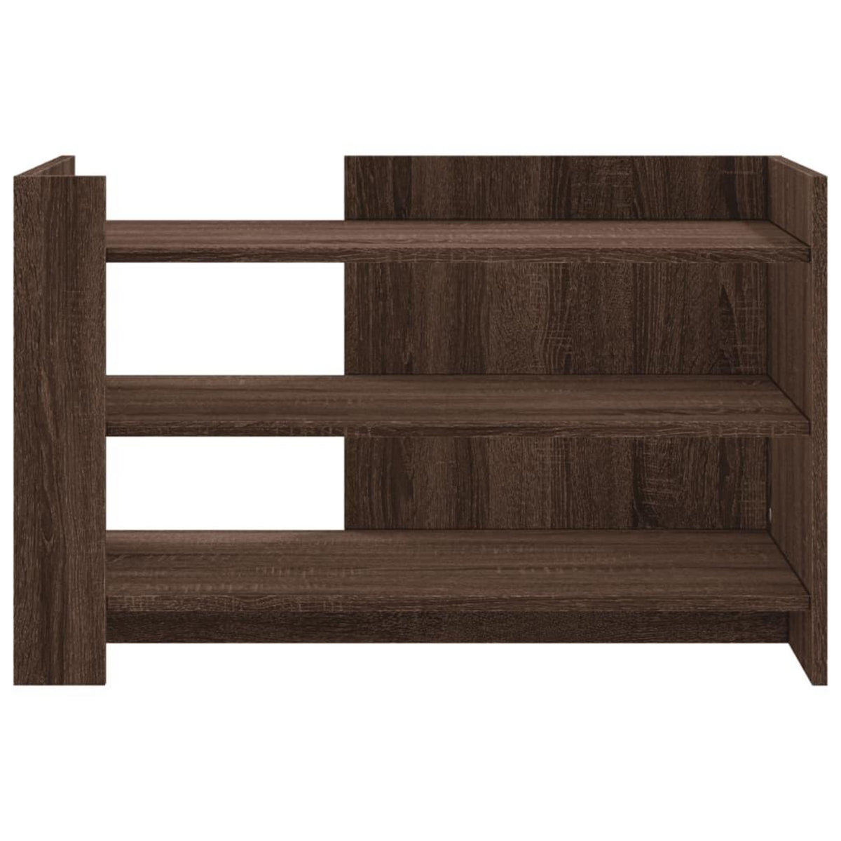 VIDAXL Table basse chene marron 80x50x50 cm Bois d'ingenierie