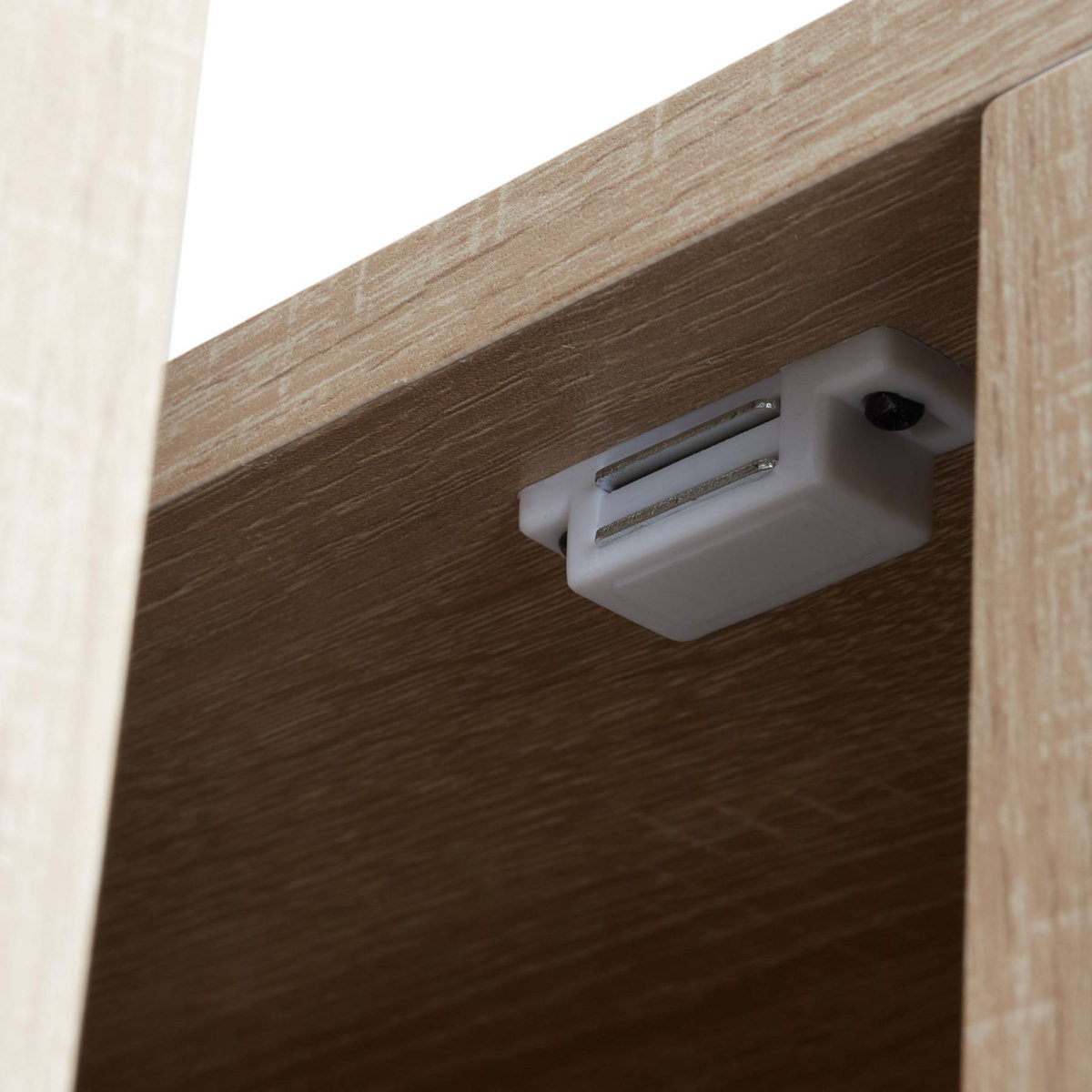 tectake Table de chevet Style industriel 40 x 43 x 605 cm