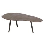 Paris Prix Table Basse Design  Goutte  89cm Marron