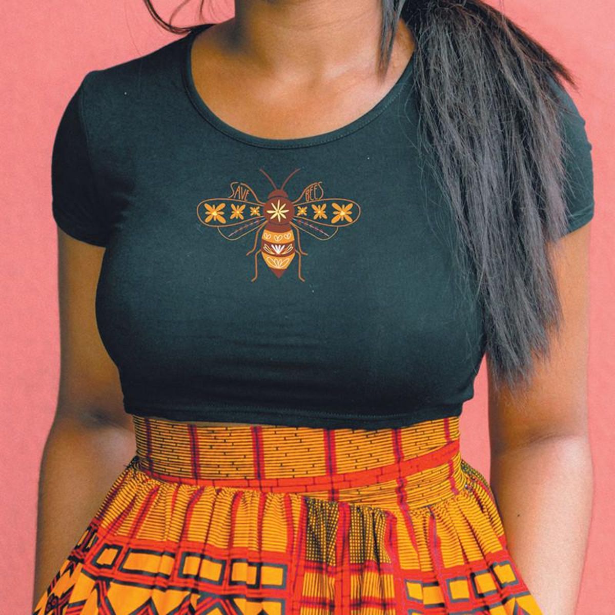 Graine créative Kit de broderie sur vêtement nature