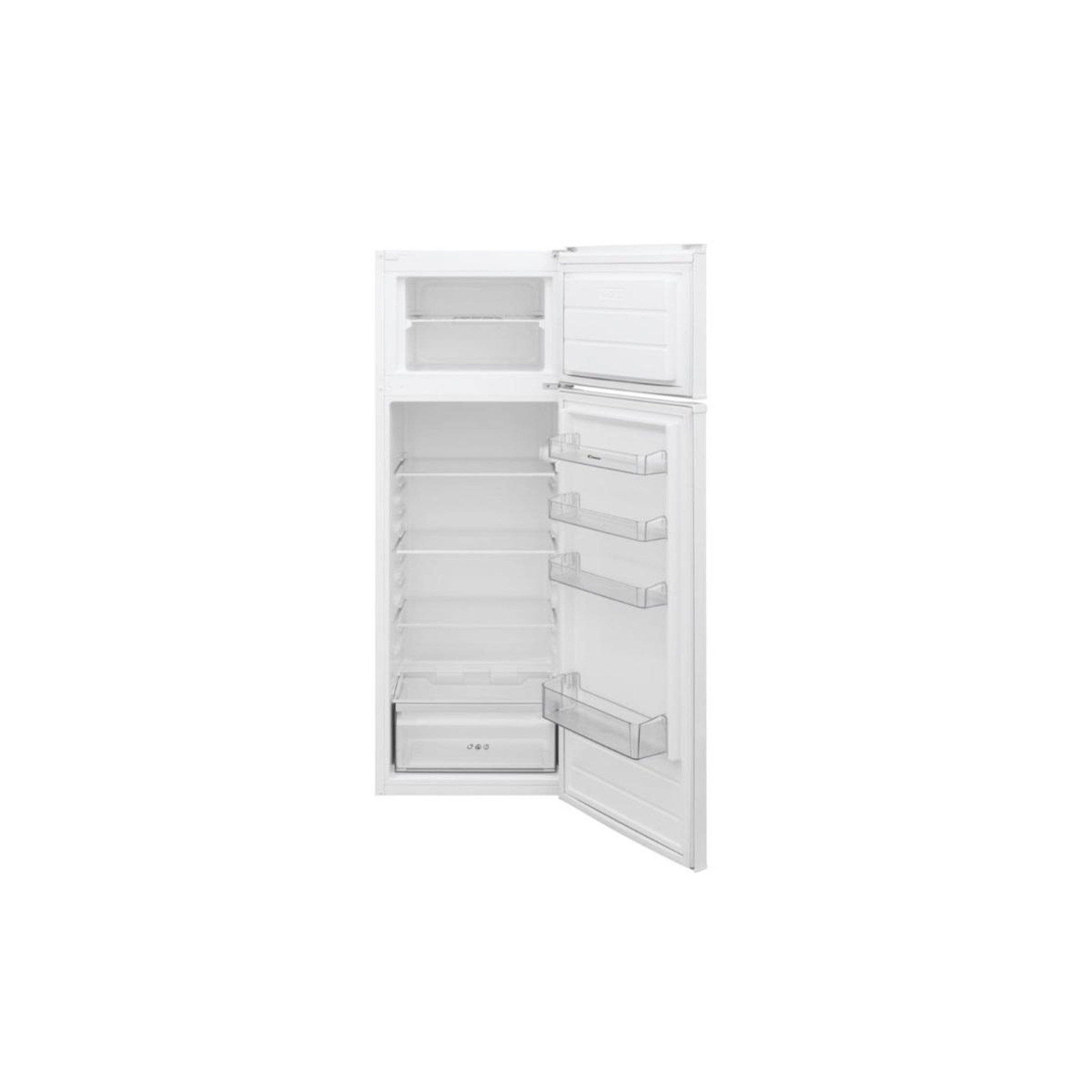 Voir la diapositive 3 : Candy Réfrigérateur combiné intégrable 243l 54cm blanc - CDV1S516EW
