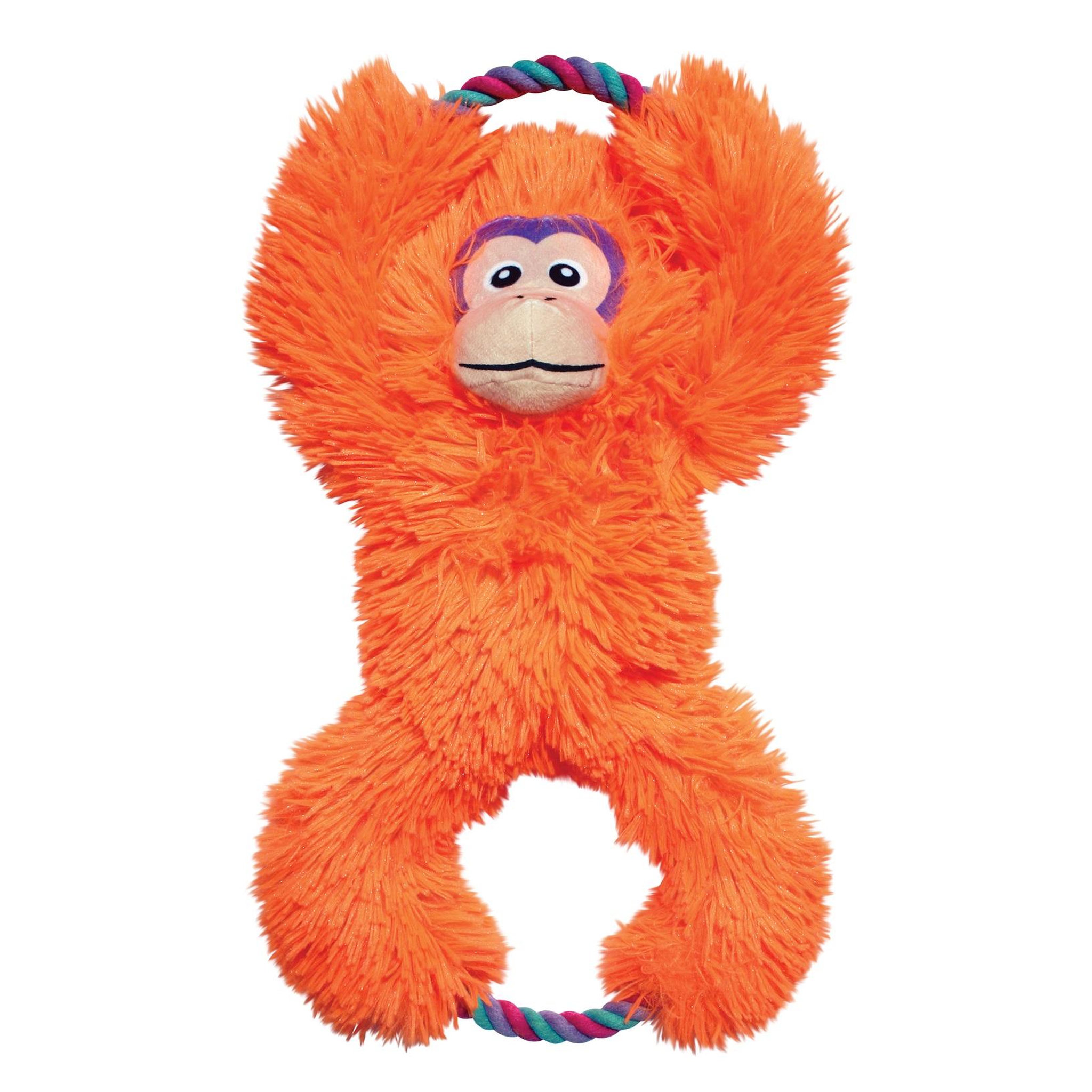 Eden Jeu pour chien tuggz singe orange