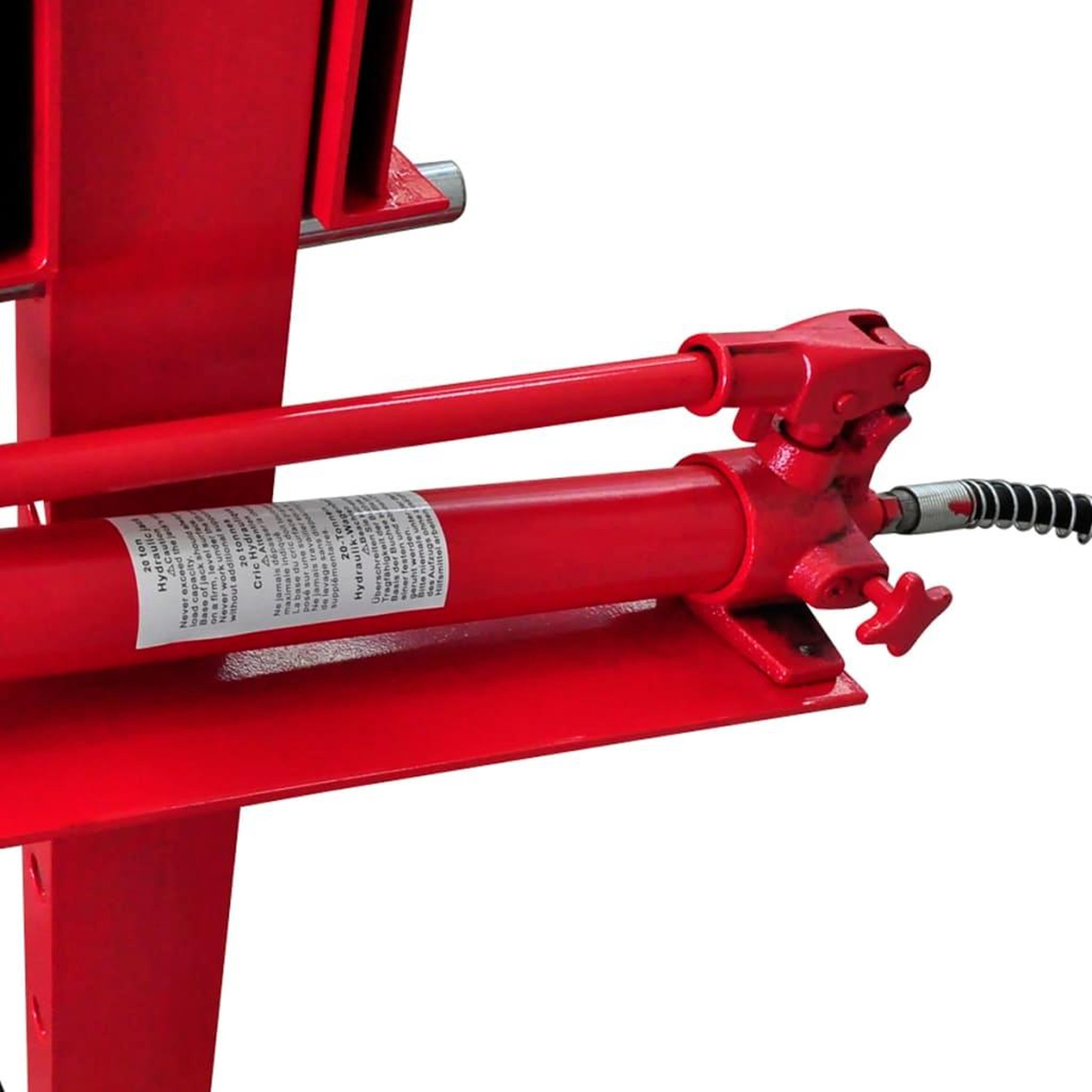 Voir la diapositive 3 : VIDAXL Presse hydraulique d'atelier 20T