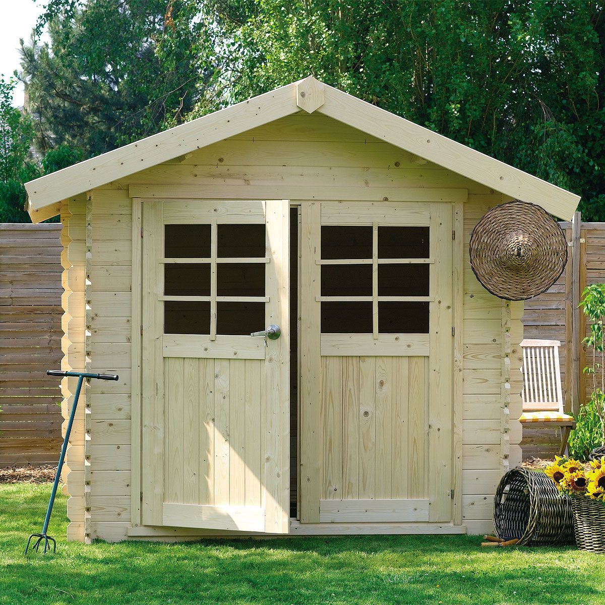 Abri de jardin bois  LISIEUX 7.53m²