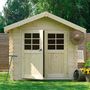 Voir la diapositive 2 : Abri de jardin bois  LISIEUX 7.53m²