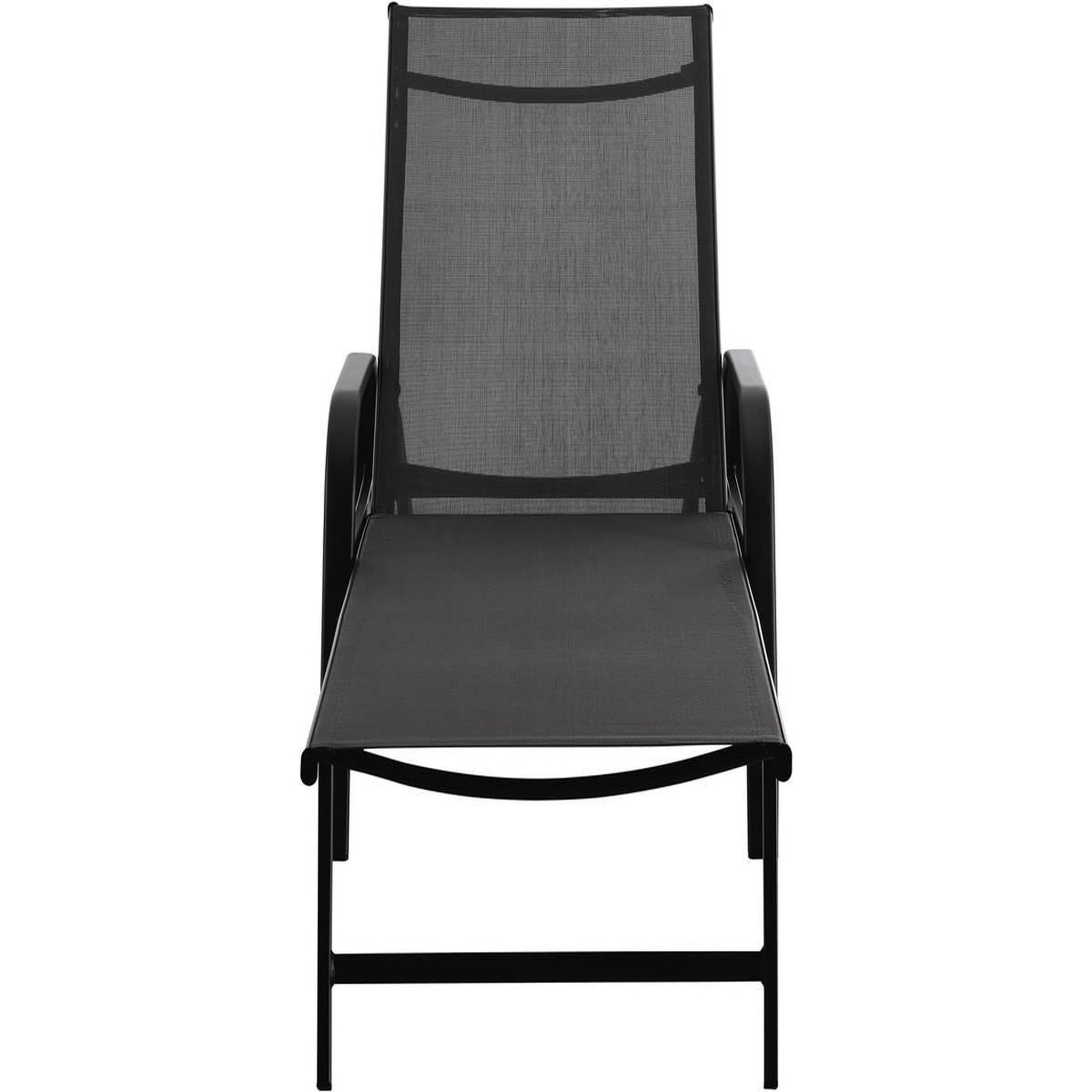 Voir la diapositive 2 : Habitat et Jardin Lot de 2 bains de soleil en métal  farniente - gris
