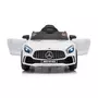 Mercedes Benz Voiture électrique 25W Mercedes GTR AMG 92x50x41 cm - avec télécommande parentale, option klaxon, phares fonctionnels et système