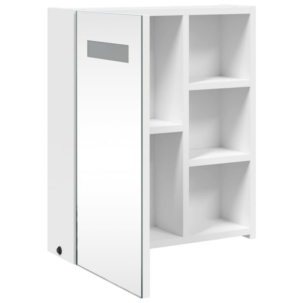 VIDAXL Armoire de salle de bain a miroir avec LED blanc 45x13x52 cm