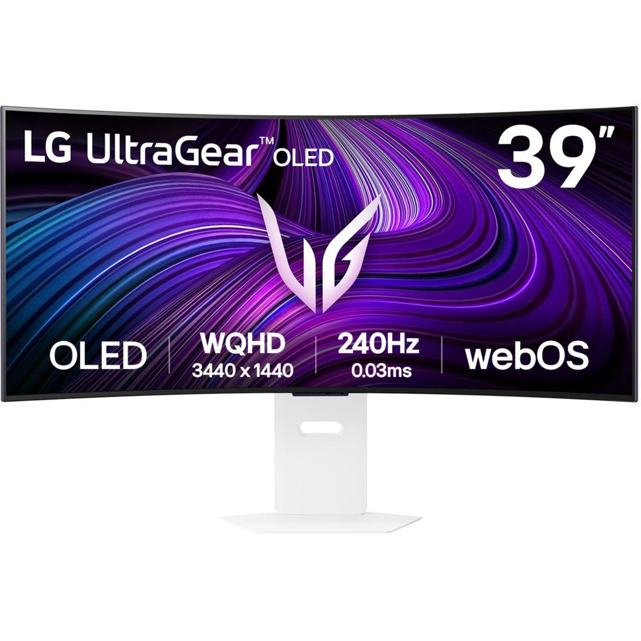 LG Ecran PC Gamer 39GX90SA UltraGear 39  Incurvé 800R WQHD 240Hz OLED HDR True Black 400 HDMI 2.1 FreeSync & G-Sync