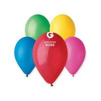 Sachet Ballon Multicolore x50 pas cher 