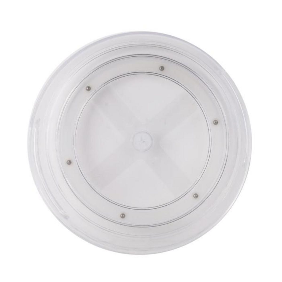 Paris Prix Boîte de Rangement Frigo  Rotative  23cm Transparent