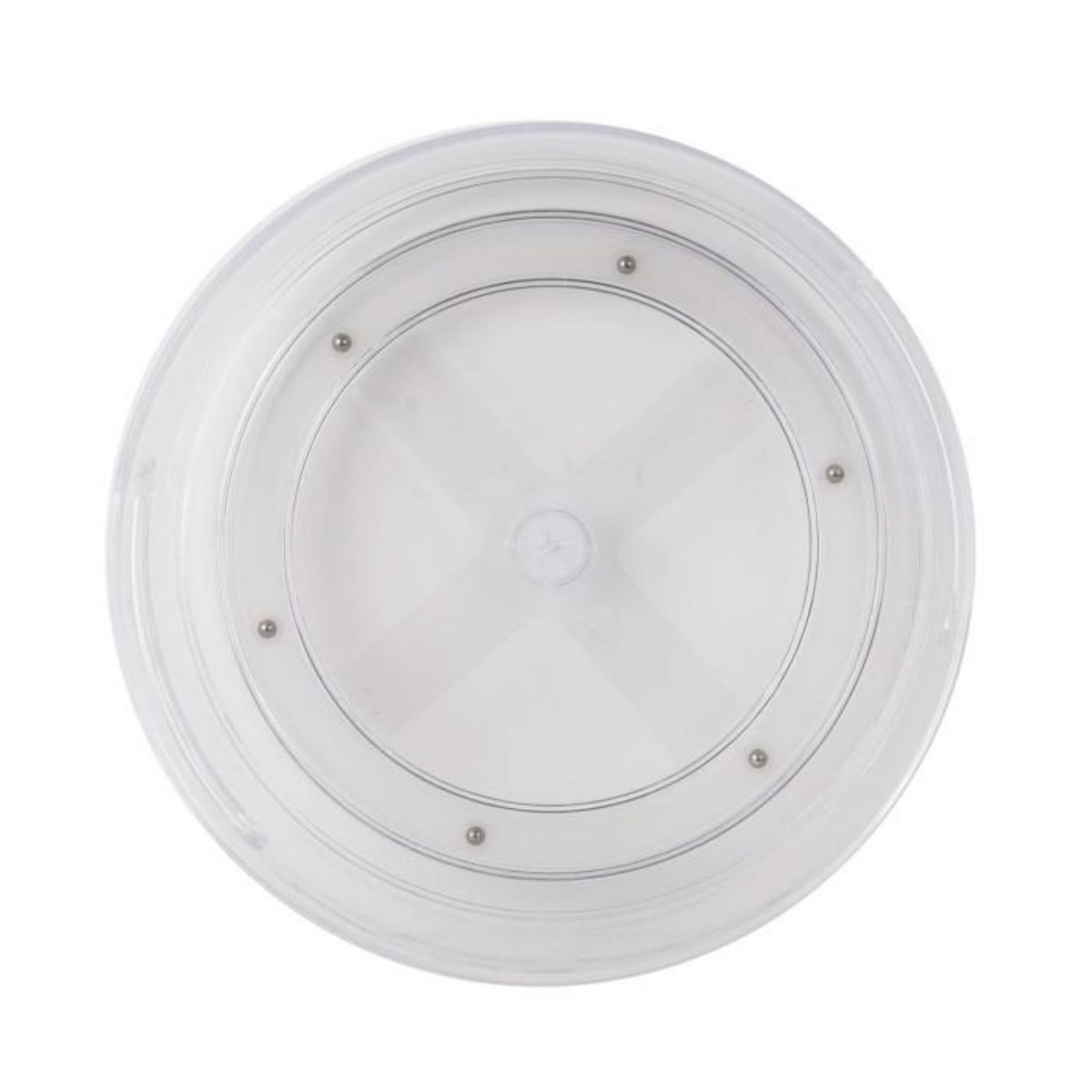 Paris Prix Boîte de Rangement Frigo  Rotative  23cm Transparent