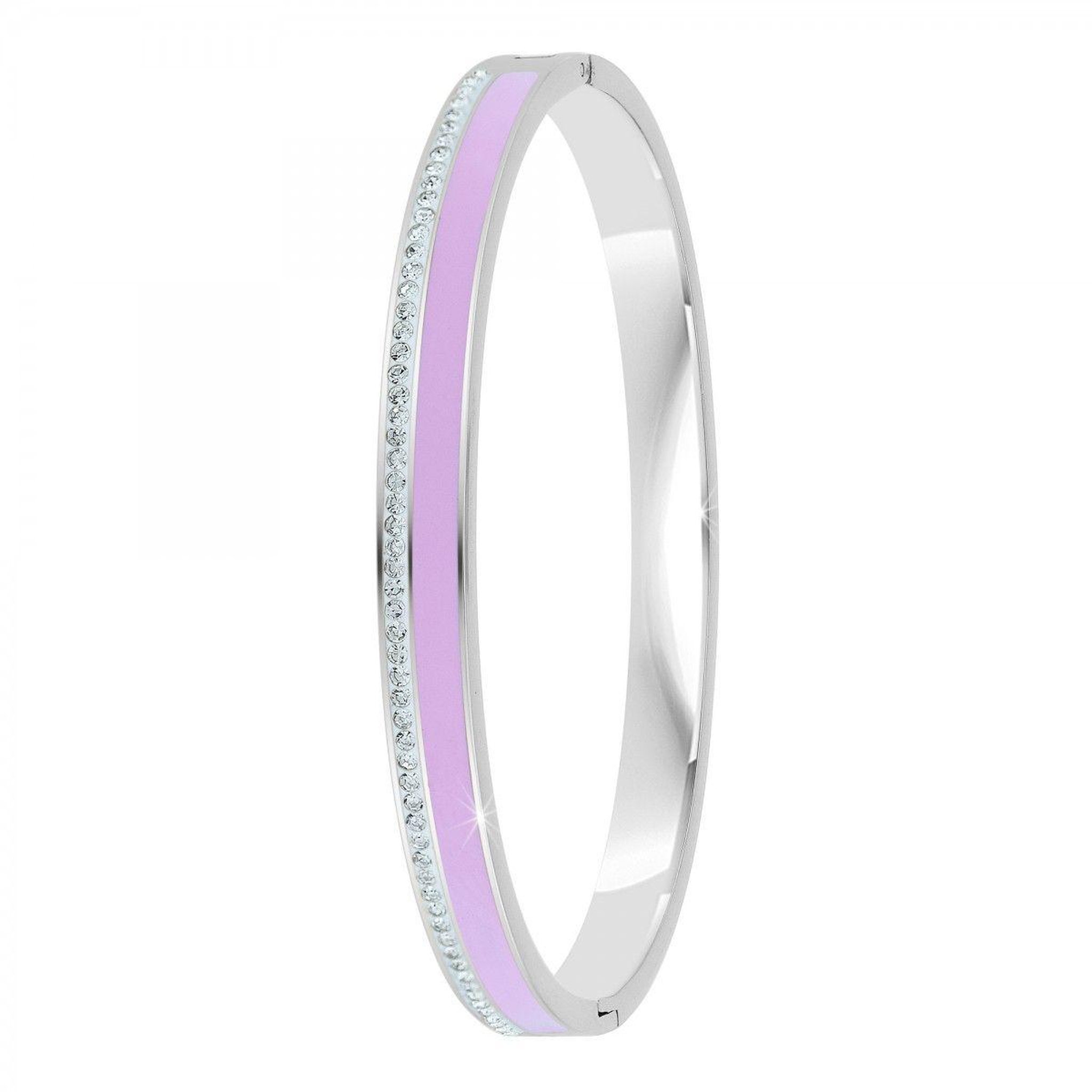 SC CRYSTAL Bracelet en Résine colorée ayant un aspect proche de l'Email orné de Cristaux scintillants par SC Crystal