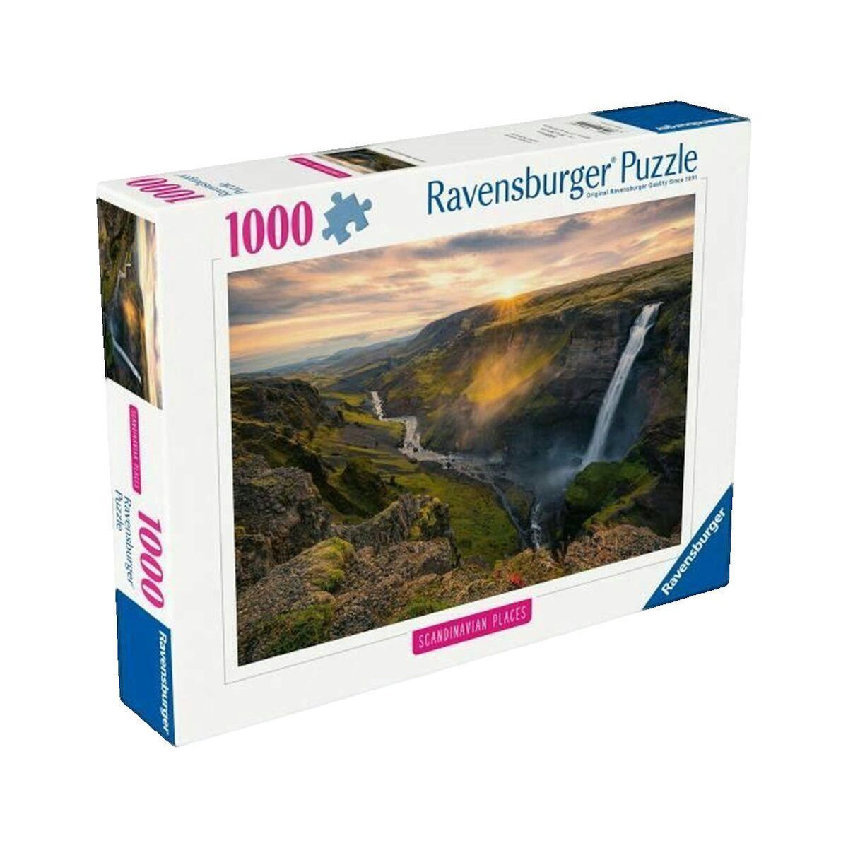 RAVENSBURGER Puzzle Ravensburger La Cascade Háifoss 1000 pièces