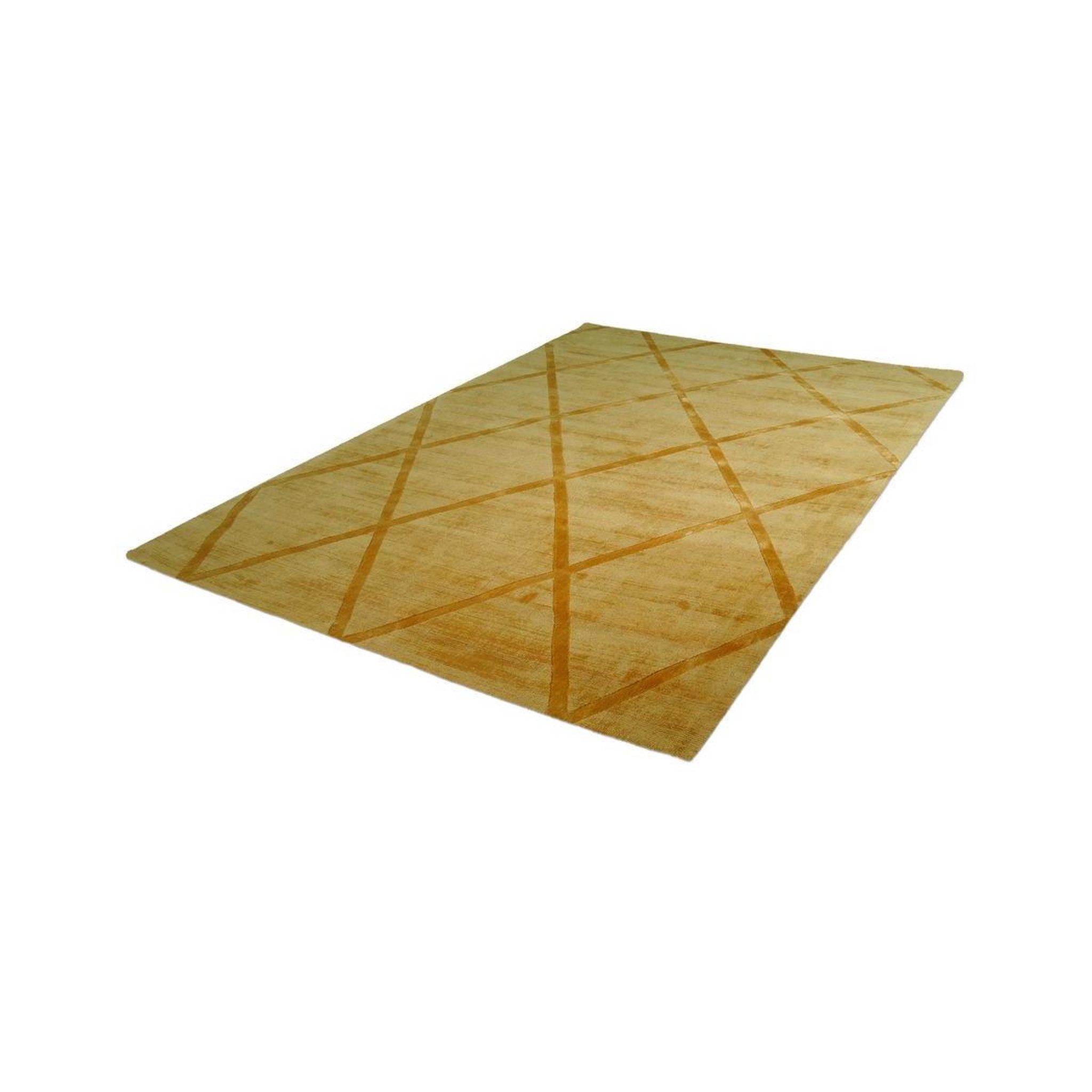 Voir la diapositive 4 : Paris Prix Tapis géométrique à poils courts  luxury ii  jaune