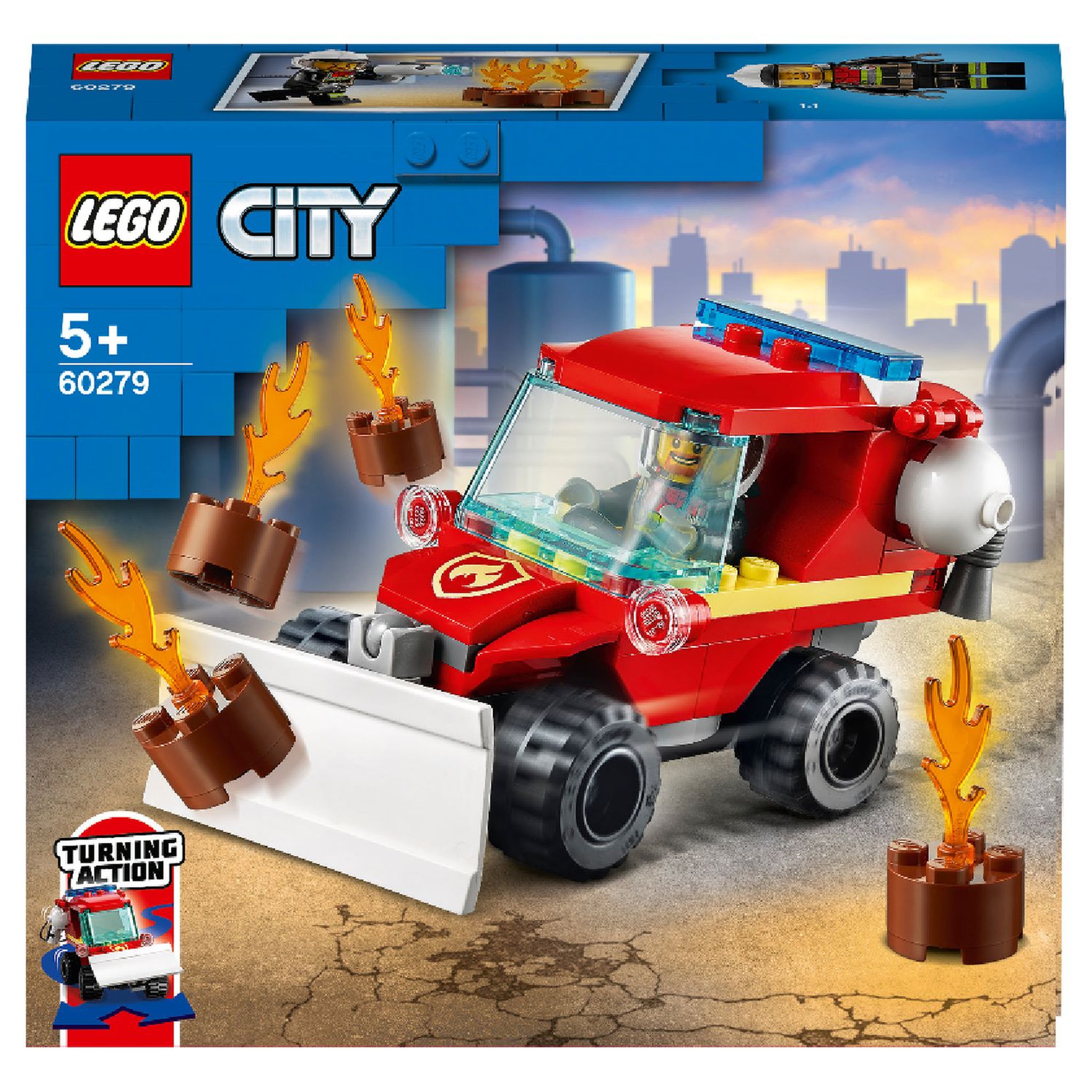 Voir la diapositive 1 : LEGO City 60279 Le camion des pompiers