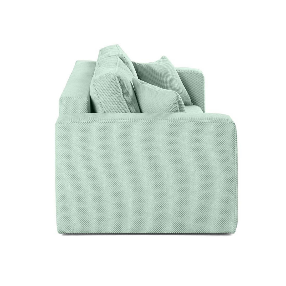 BEST MOBILIER Topaze - canapé droit 2 places - en velours texturé