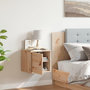Voir la diapositive 3 : VIDAXL Armoire murale 31,5x30x30 cm Bois de pin massif