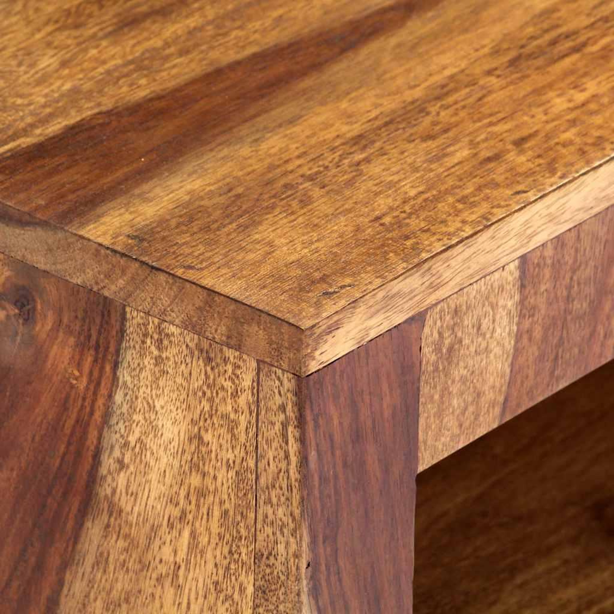 Voir la diapositive 4 : VIDAXL Meuble tv 140x30x40 cm bois massif