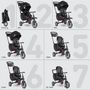Voir la diapositive 3 : SMARTRIKE Tricycle Évolutif 7 en 1 STR7 Beige pour Bébé