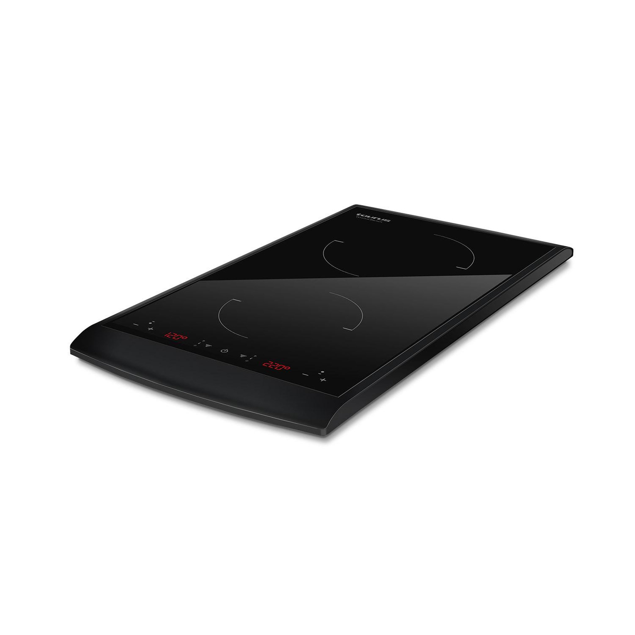 Taurus Table de cuisson à induction posable 2 feux 2900w - DARKFIRE DOMINO