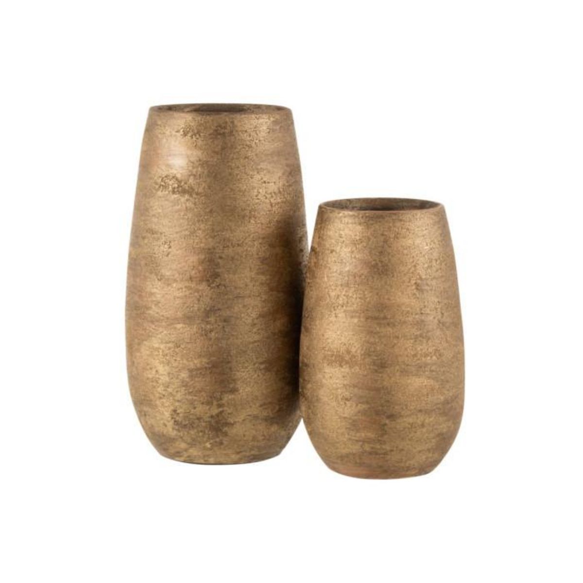 Paris Prix Vase Déco  Irrégulier Rugueux  31cm Or