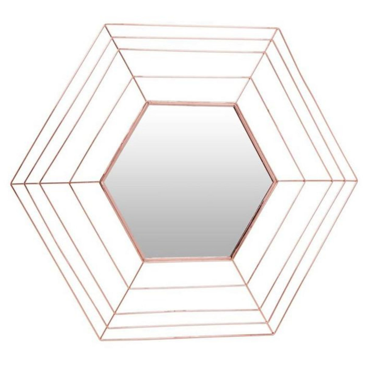 Paris Prix Miroir Mural Déco  Roméo  79cm Cuivre