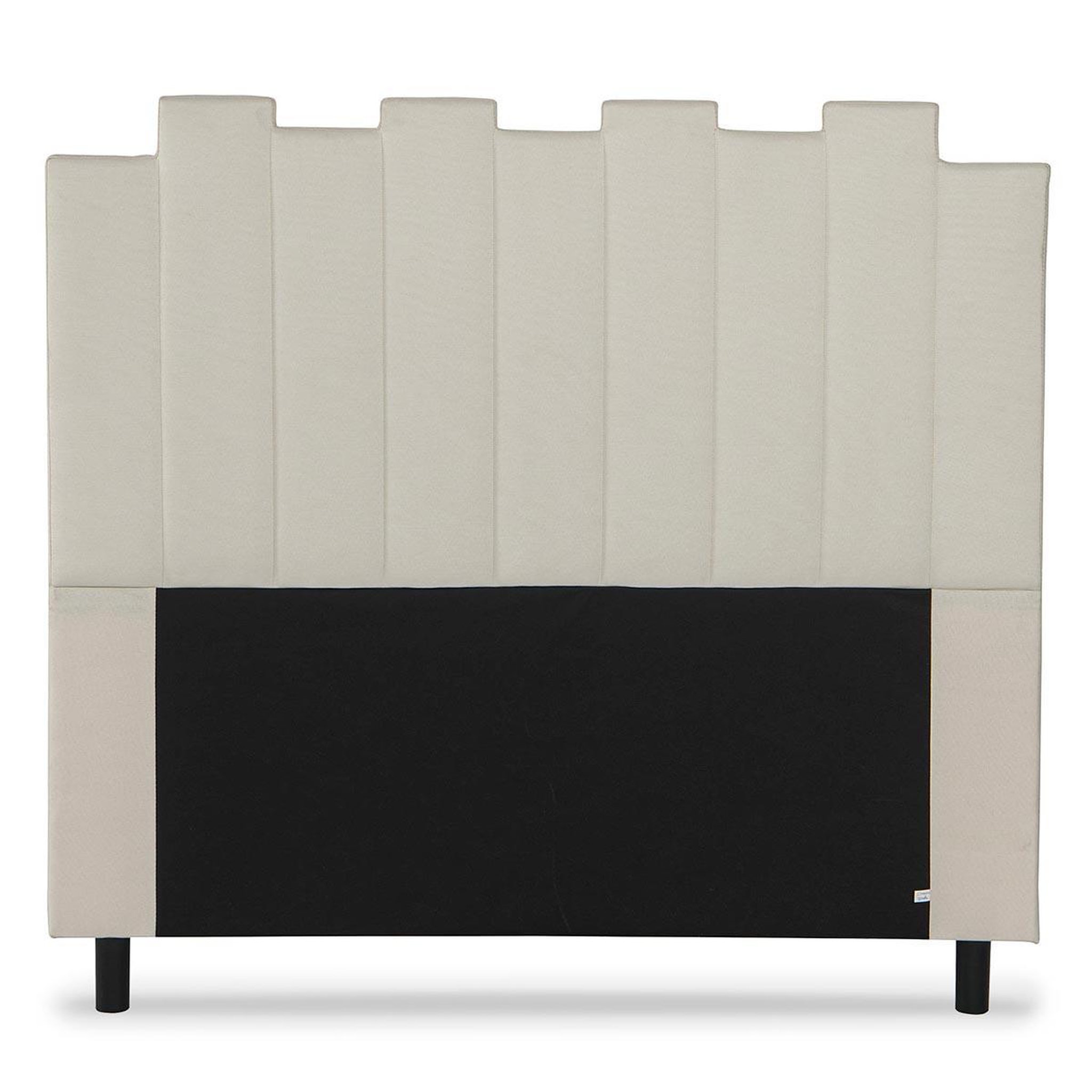 Paris Prix Tête de lit en tissu design  kenty  140cm beige