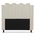 Paris Prix Tête de Lit en Tissu Design  Kenty  140cm Beige