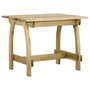 Voir la diapositive 1 : VIDAXL Table de jardin 110x74x75 cm Bois de pin impregne
