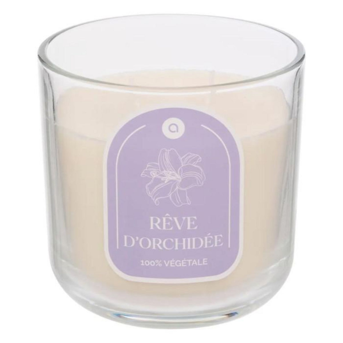 ATMOSPHERA Bougie Parfumée en Verre  Floa  350g Orchidée
