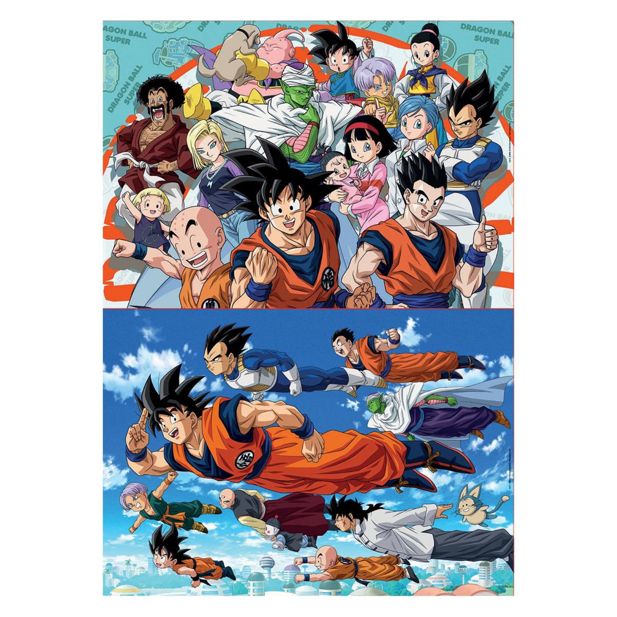 EDUCA Puzzle 2 x 100 pcs - Dragon Ball