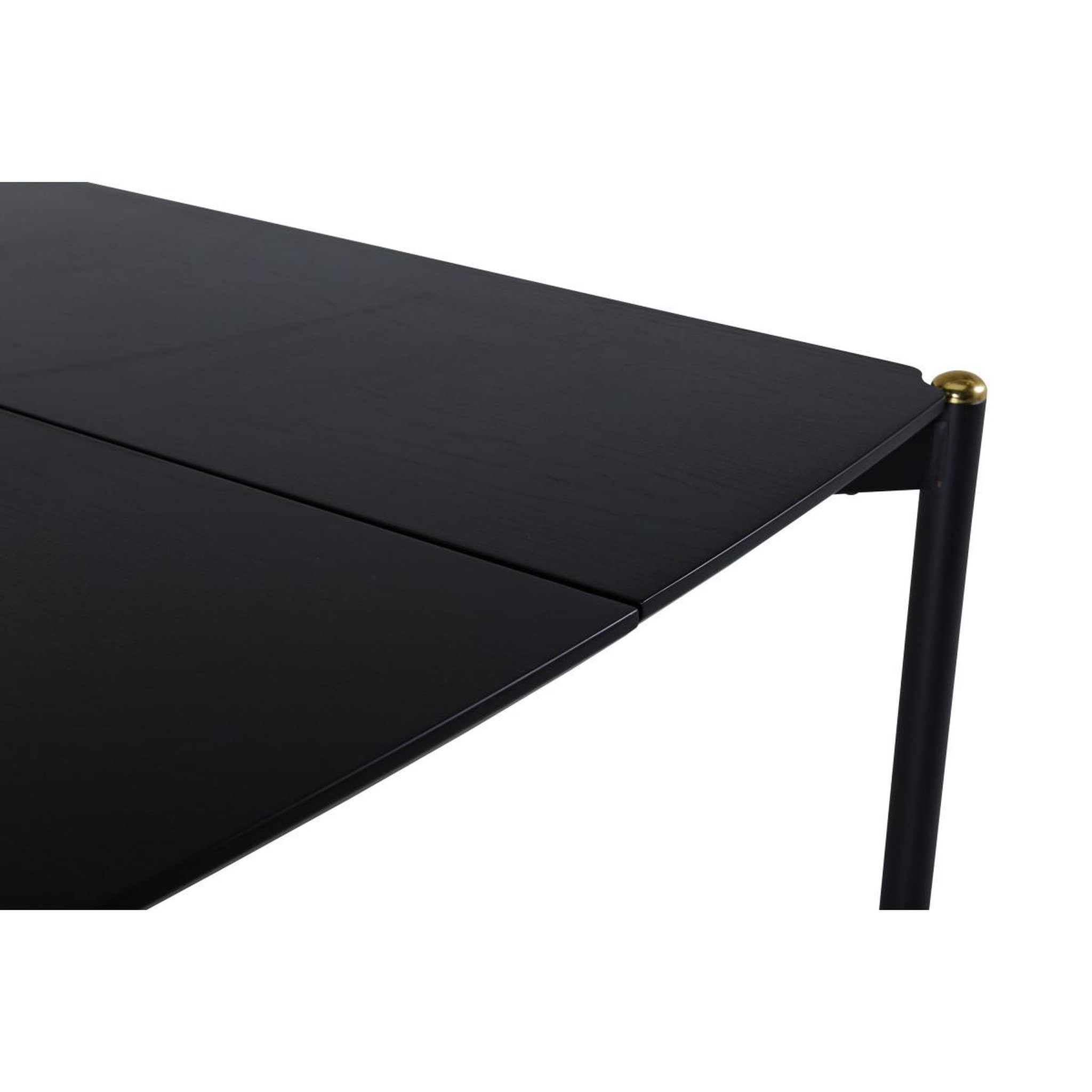 Voir la diapositive 6 : Paris Prix Table à manger design  pelle  190cm noir