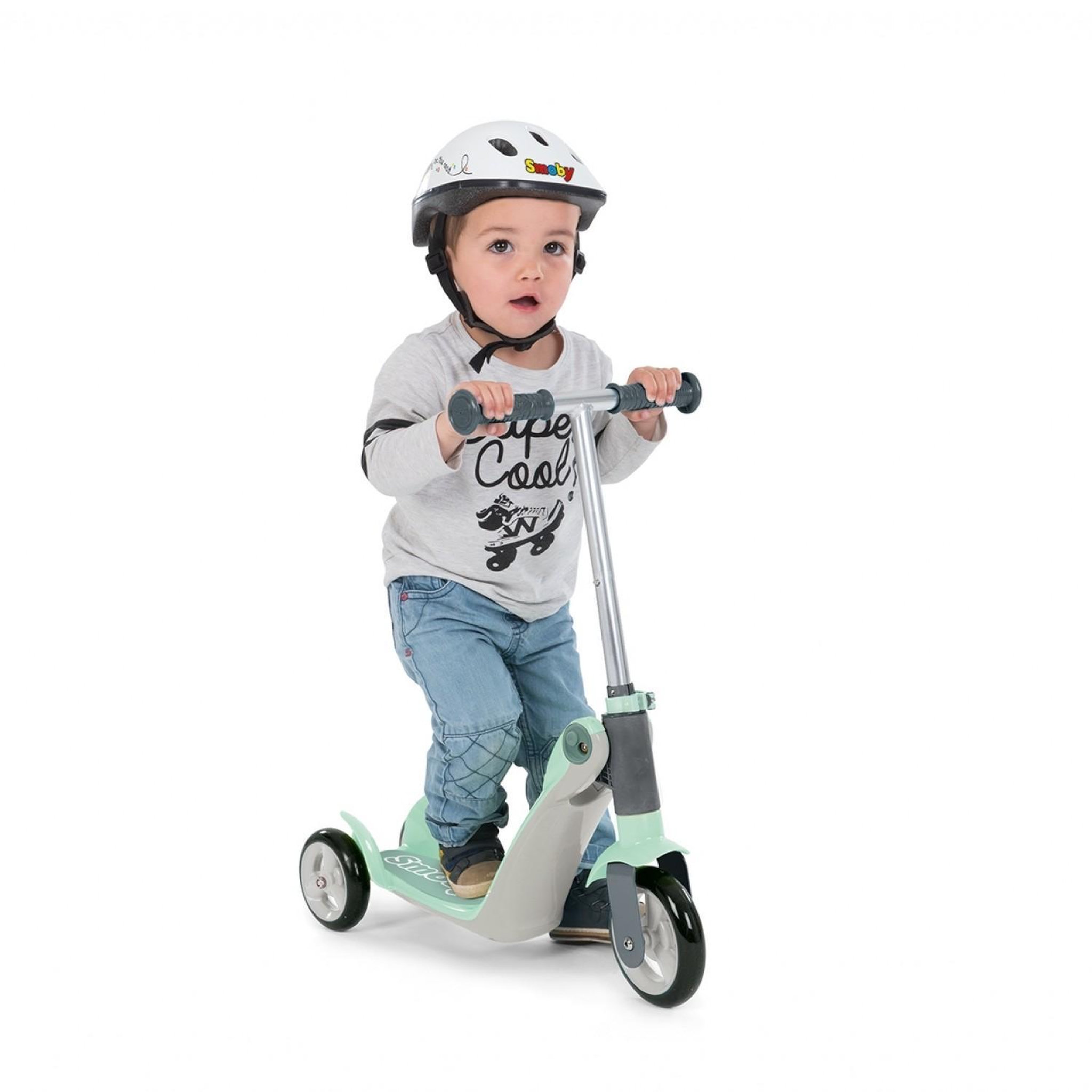 Voir la diapositive 4 : SMOBY Patinette Reversible 2 En 1