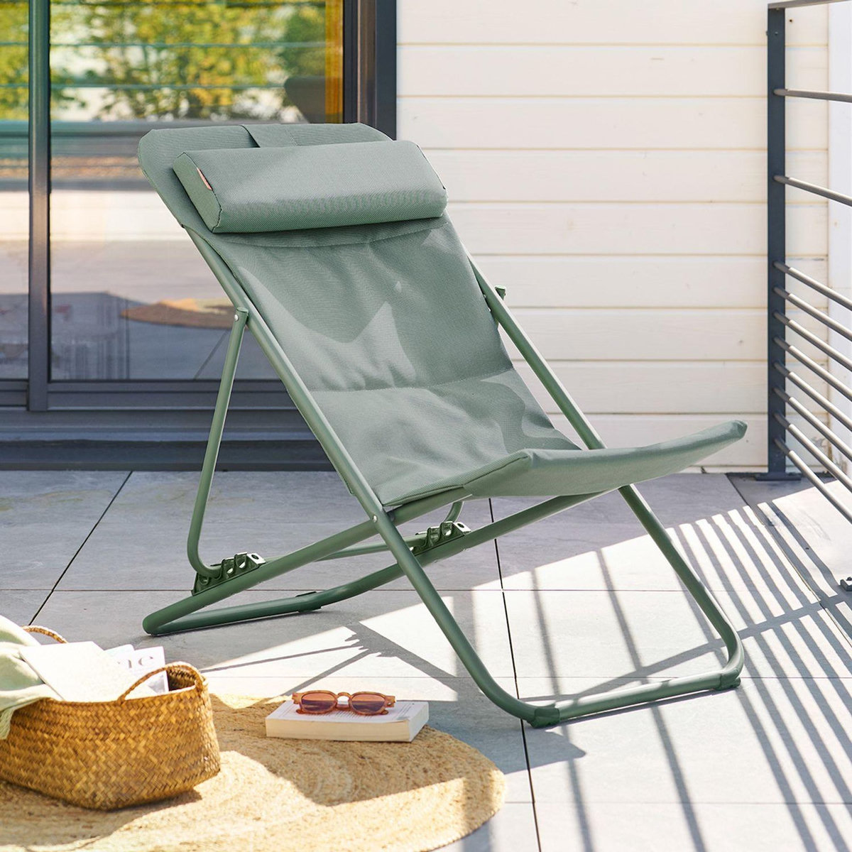 HESPERIDE Chilienne de jardin pliante MIRAEL