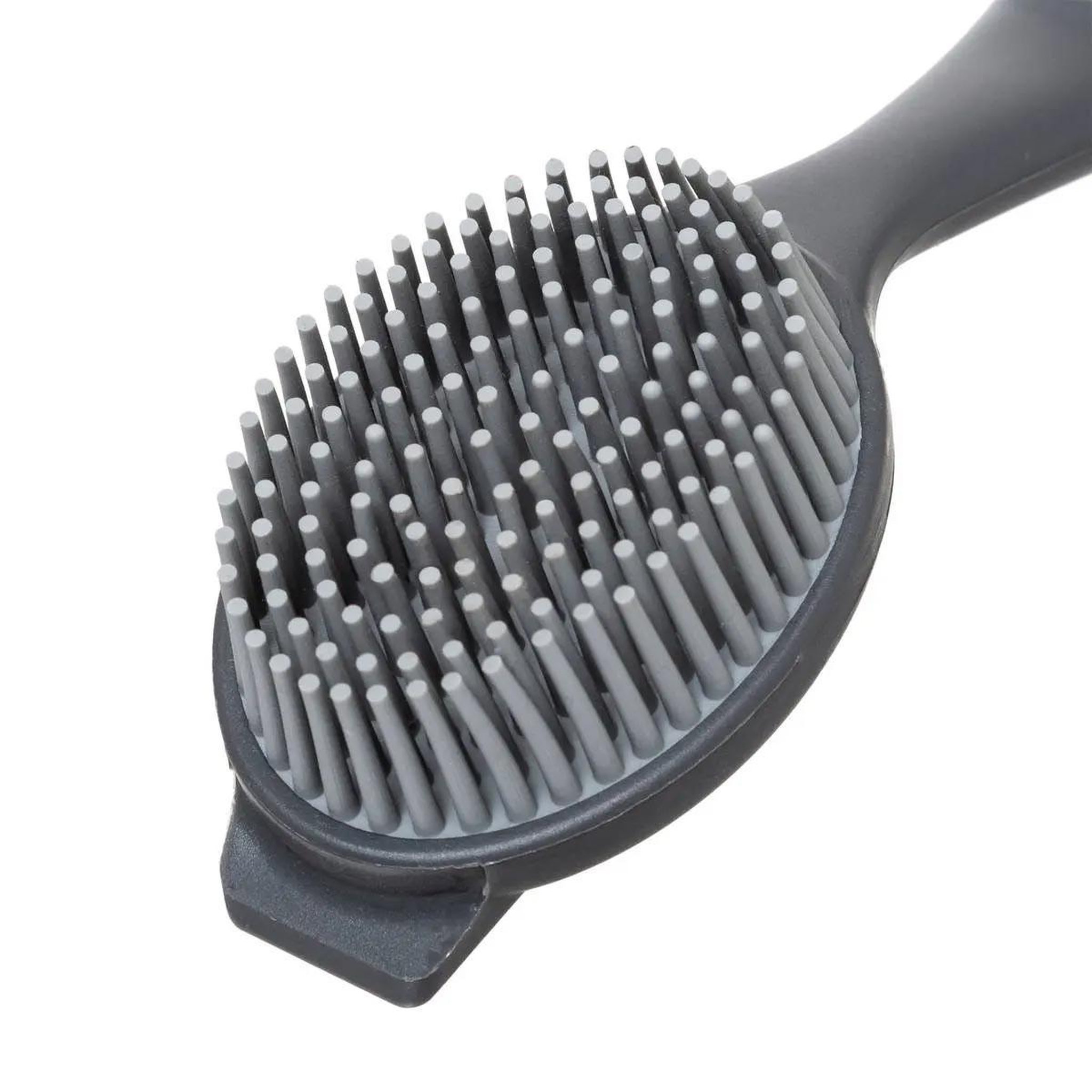 Voir la diapositive 2 : FIVE Brosse vaisselle  caoutchouc  24cm gris