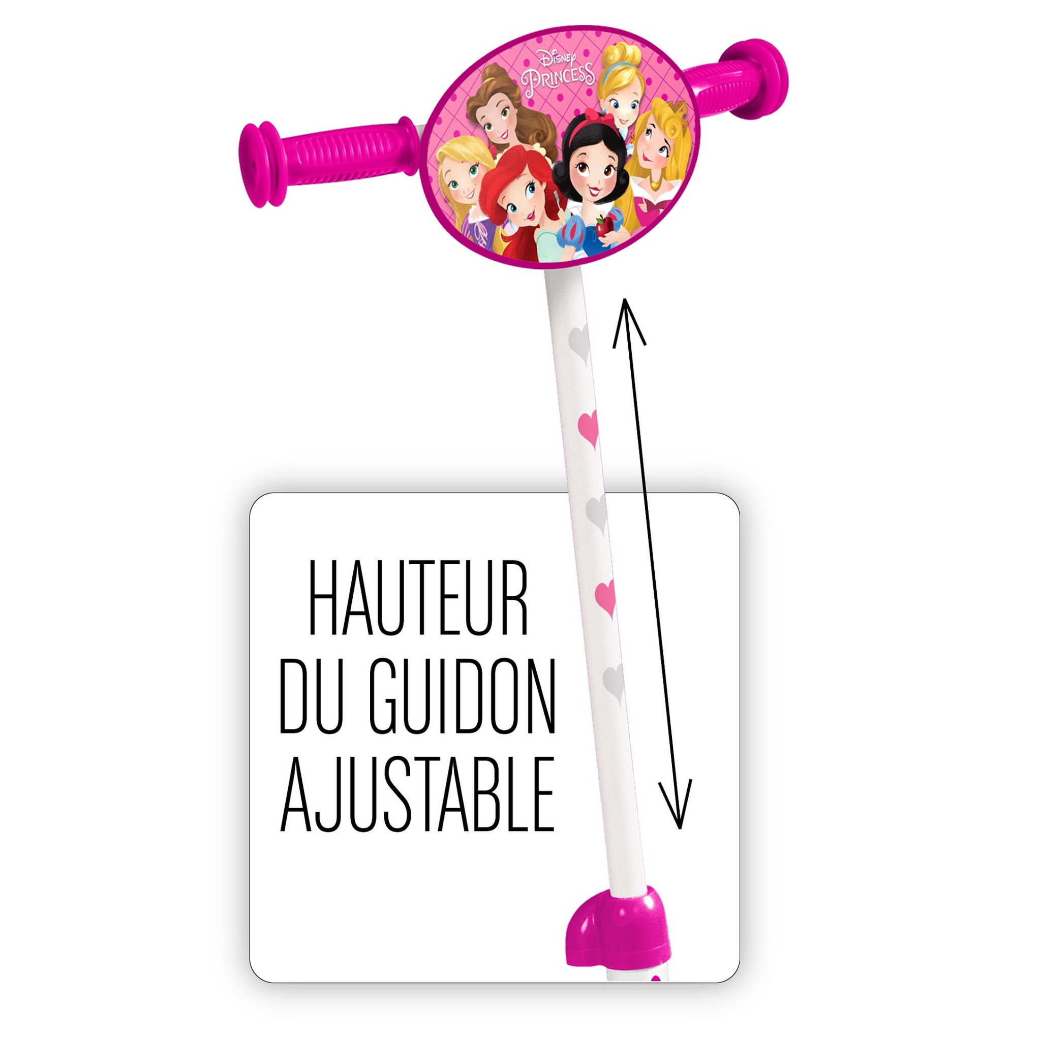 Voir la diapositive 2 : Trottinette Princesses Disney - 3 roues