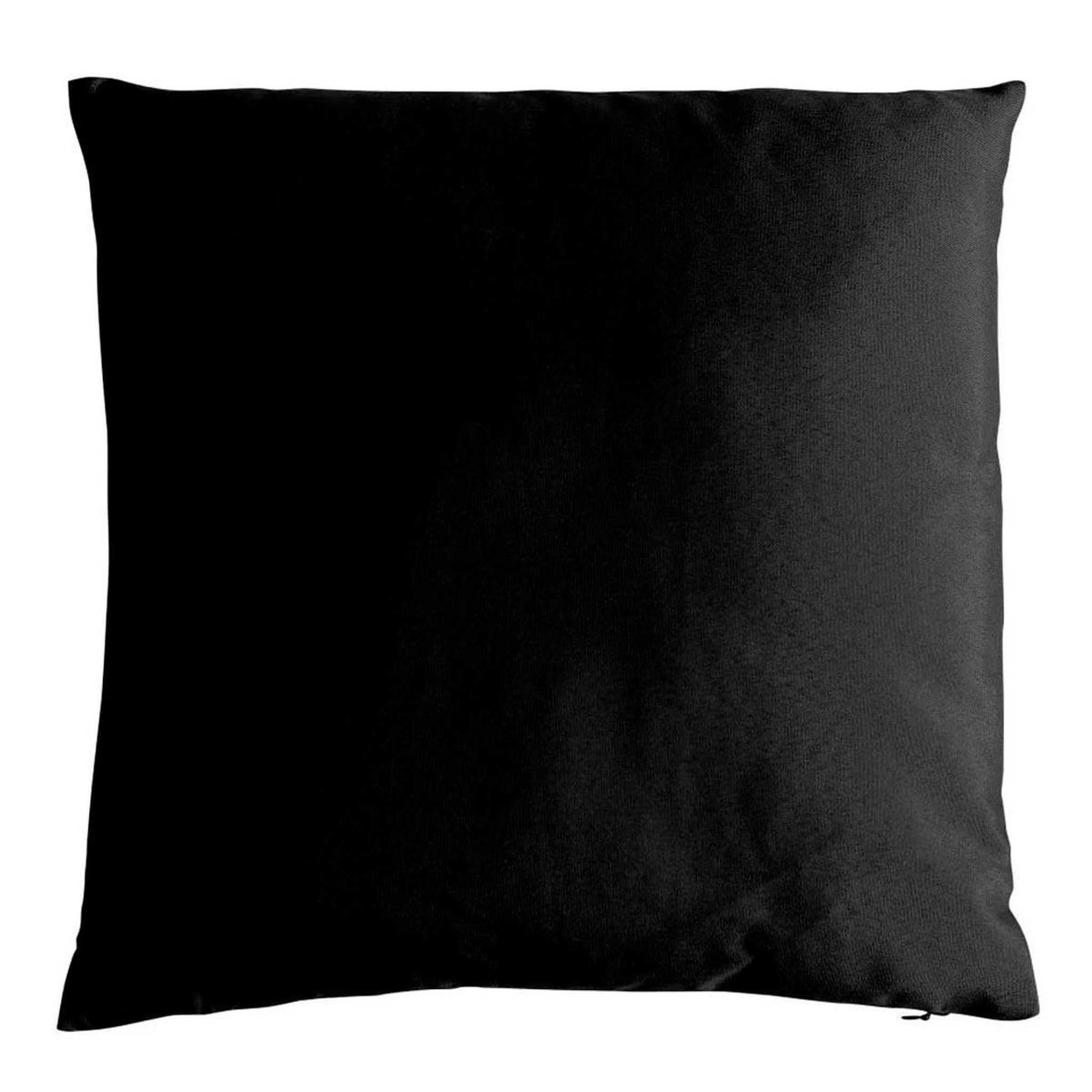 ENJOY HOME Coussin déco uni  basic  40x40cm noir