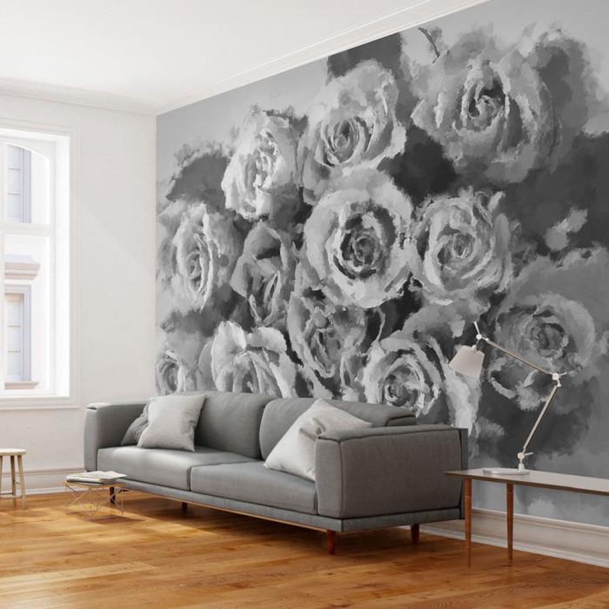 Paris Prix Papier Peint  A Dozen Roses. Coloris disponibles : Multicolore