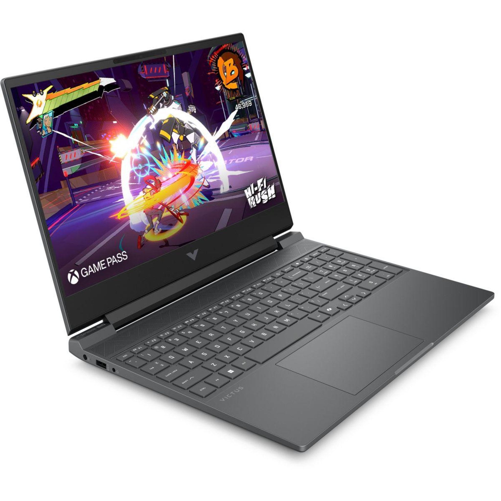 Voir la diapositive 2 : HP Pc gamer victus 15,6  fhd 144hz amd ryzen ai 5 340 nvidia geforce rtx 5060 16 go ram ddr5 ssd 512 go copilot+