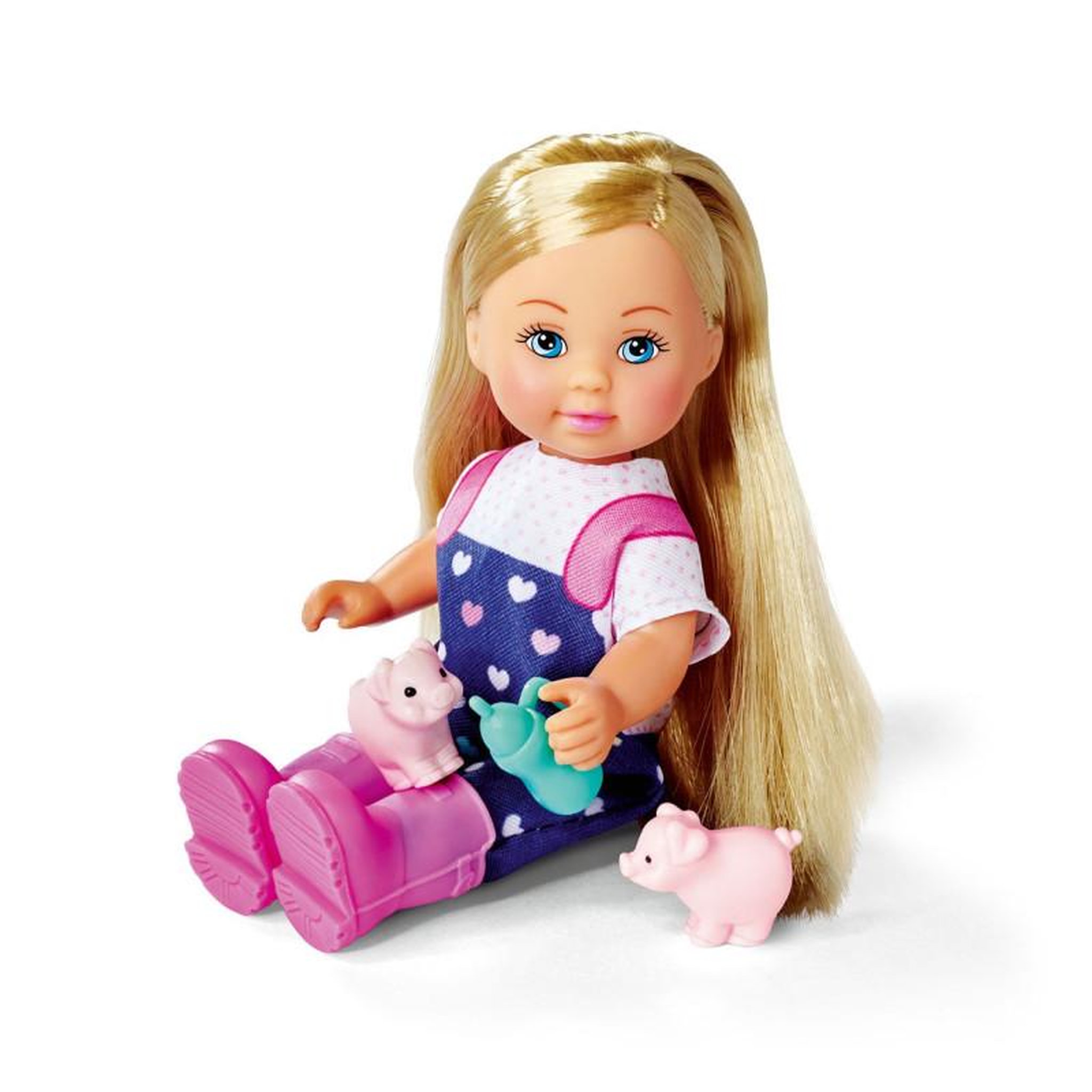 Voir la diapositive 3 : EVI LOVE Evi Love Mini Doll with Piglets 105733598