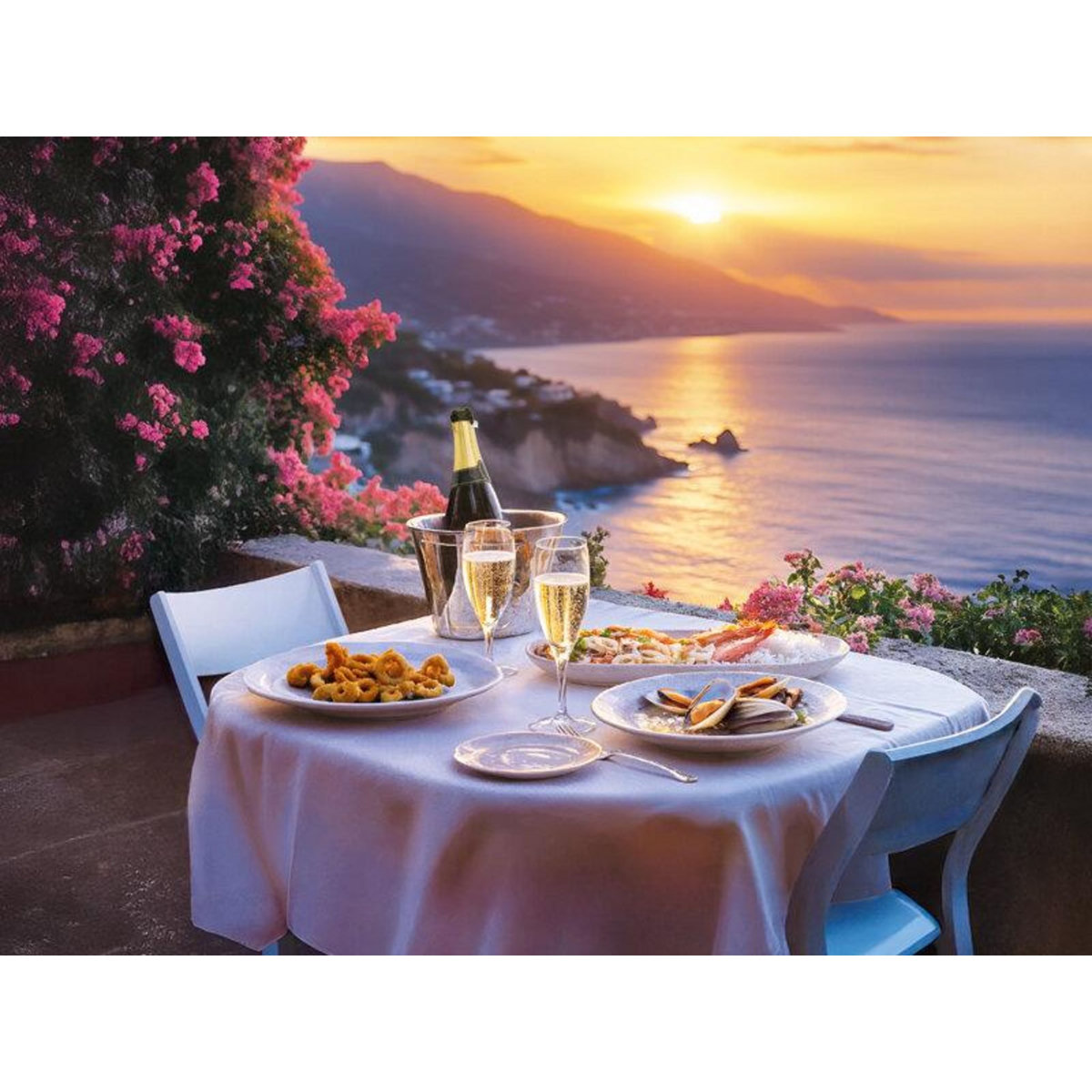 Smartbox Dîner romantique - Coffret Cadeau Gastronomie