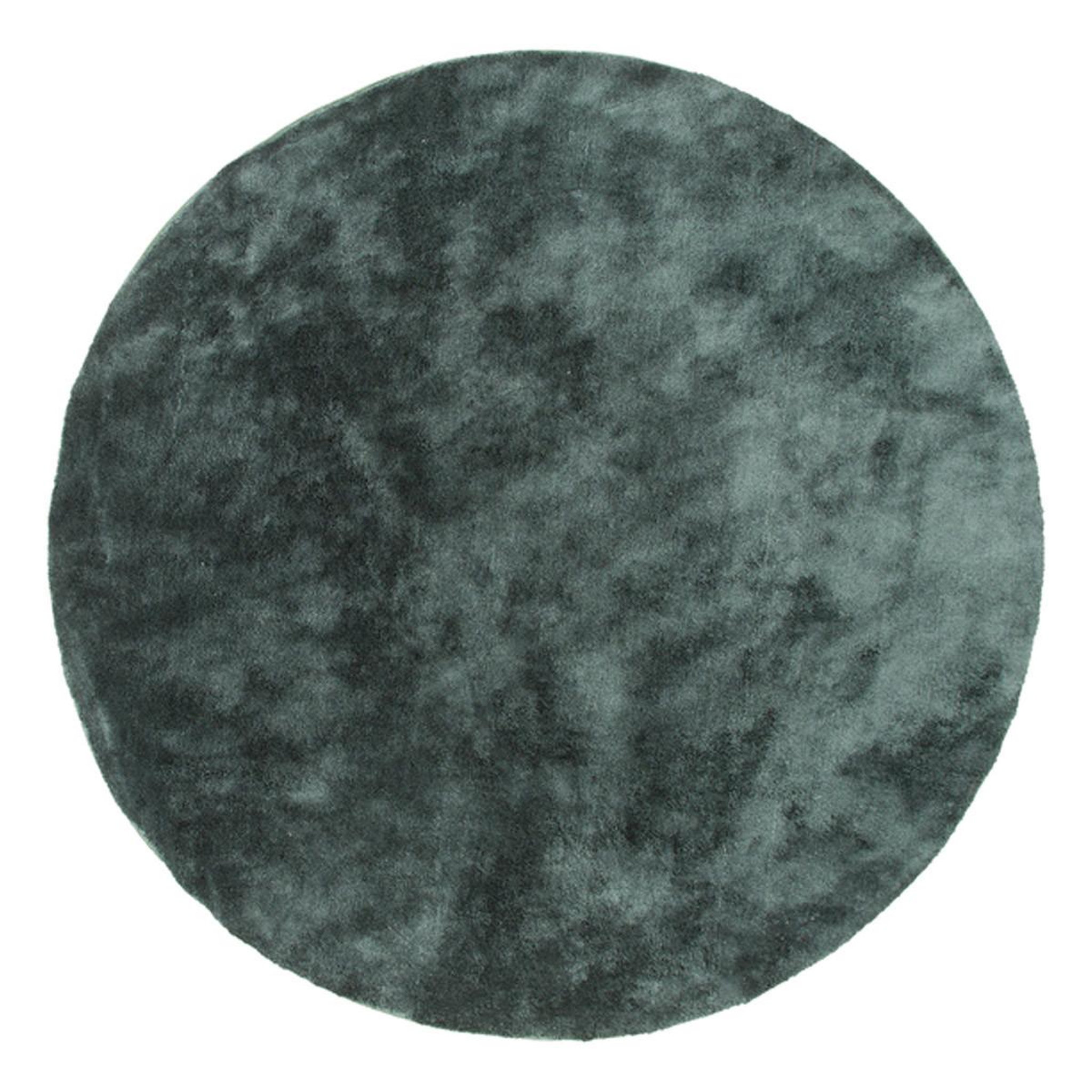 Paris Prix Tapis déco rond  undra  200cm vert