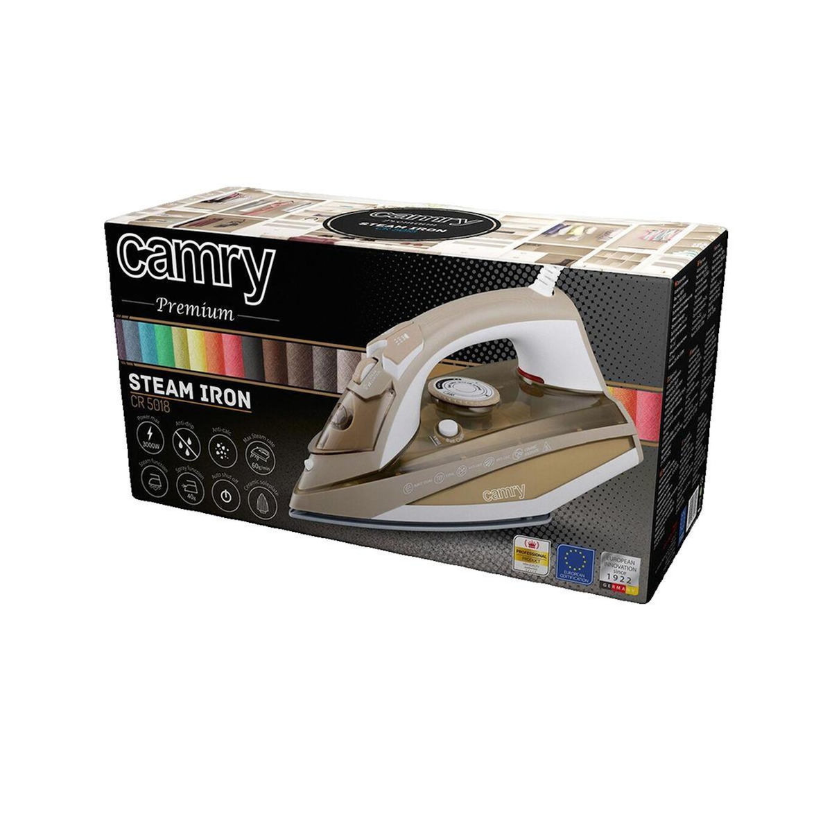 ADLER Fer à repasser Adler-Europe Camry CR5018 vapeur 3000 W