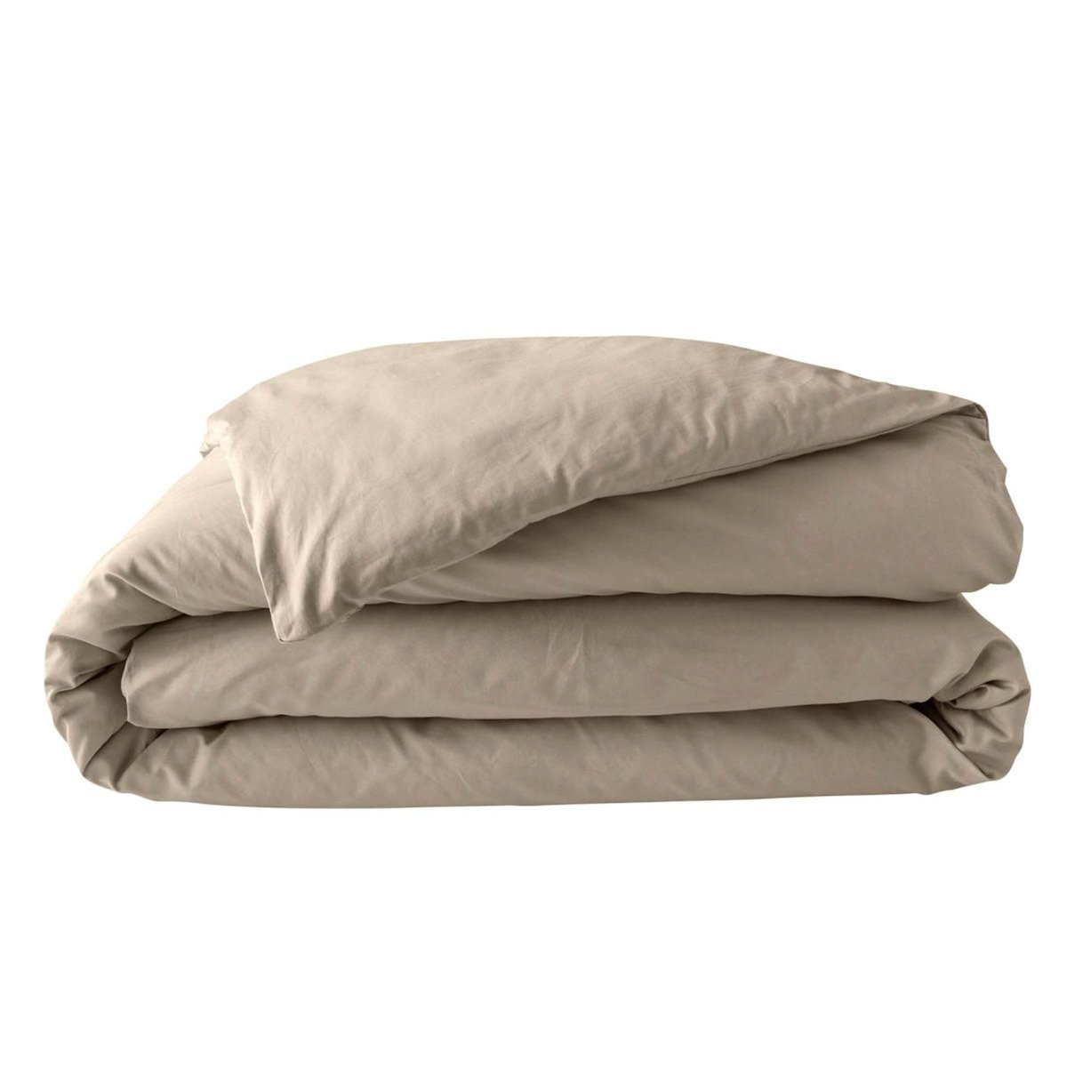 Paris Prix Housse de Couette  Percaline  240x220cm Sable