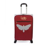 LES P'TITES BOMBES LPB LPB LUGGAGE - Valise Grand Format CLARA 78 cm 4 Roues. Coloris disponibles : Gris, Rouge