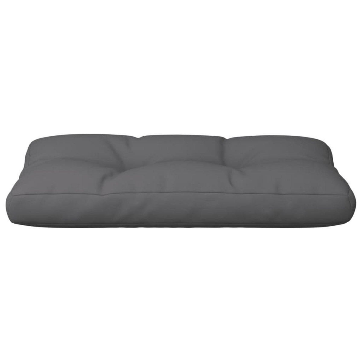 VIDAXL Coussin de palette anthracite 70x40x12 cm tissu